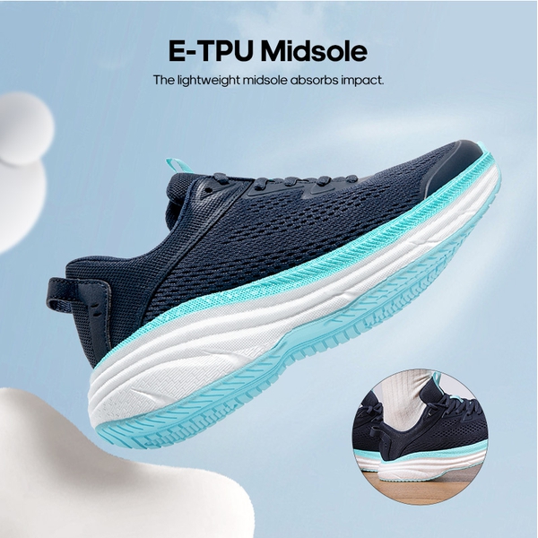 [FlexLife] Women's Lightweight Mesh Running Shoes - NAVY - 2